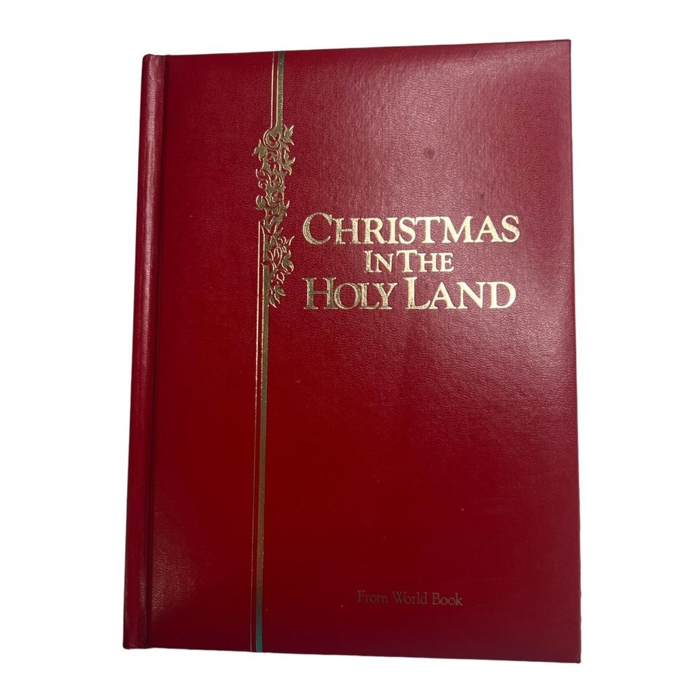 Christmas in the Holy Land World Book 1987 The Holy Bible Revised Standard Ed.
